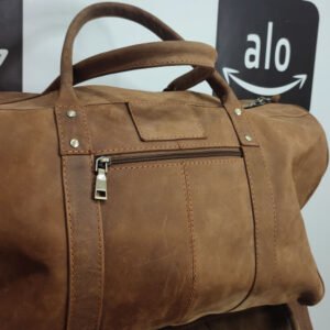 1.1 vintage leather duffel large handmade bags brown bag carry 1.jpg