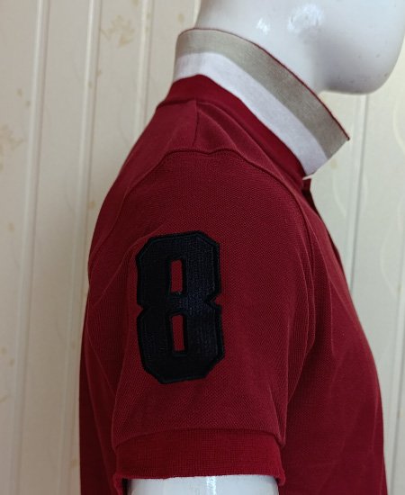 1.2 giordano mehroon polo shirt 2.jpg