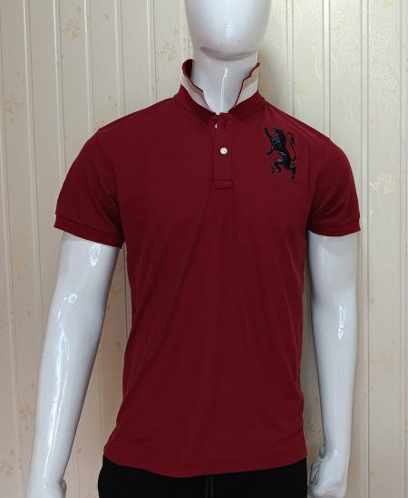 1.2 giordano mehroon polo shirt 3.jpg