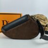 1.3 dior saddle brown leather handbag 2.jpg