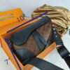 1.3 dior saddle brown leather handbag a.jpg