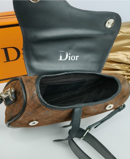 1.3 dior saddle brown leather handbag.jpg
