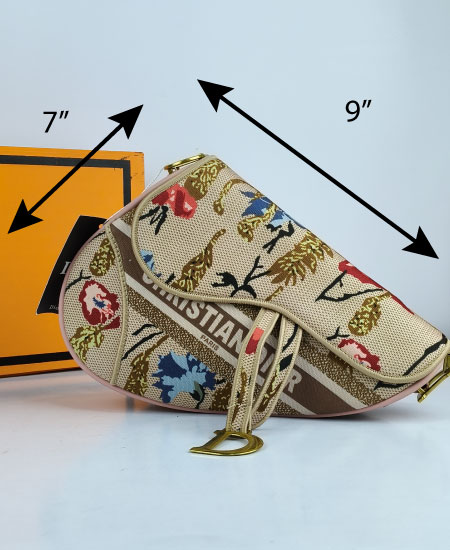 1.3 dior saddle jacquard handbag 5.jpg