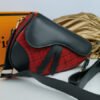 1.3 dior saddle red leather handbag 1.jpg