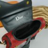 1.3 dior saddle red leather handbag 3.jpg