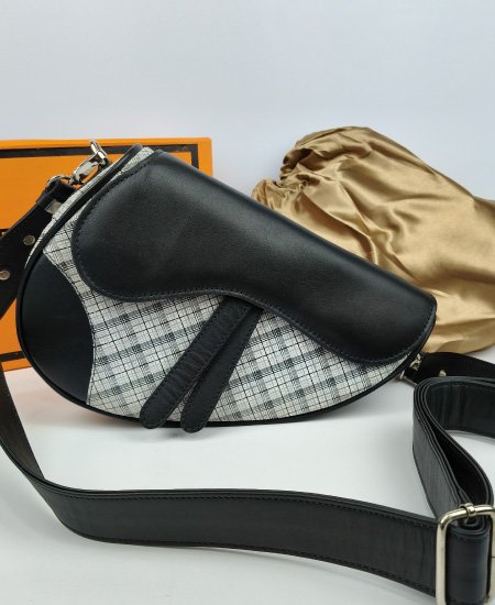 1.3 dior saddle white leather handbag 3.jpg