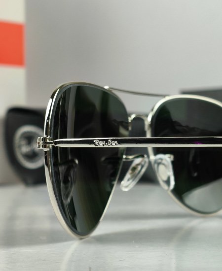 1.6 ray ban silver aviator sunglasses usa 6.jpg