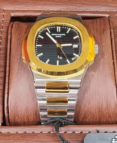 amazon leftover patk phlipe golden black mens luxury watch 1.jpg