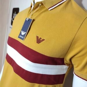 armni red green mustard polo shirt 5.jpg