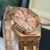 audemars piguet royal oak 15450st rose gold with diamond bezel 1.jpg
