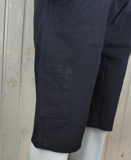 black cotton cargo shorts zara mens 2.jpg