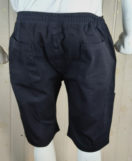 black cotton cargo shorts zara mens 3.jpg