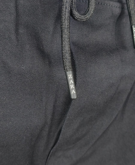 black cotton cargo shorts zara mens 4.jpg