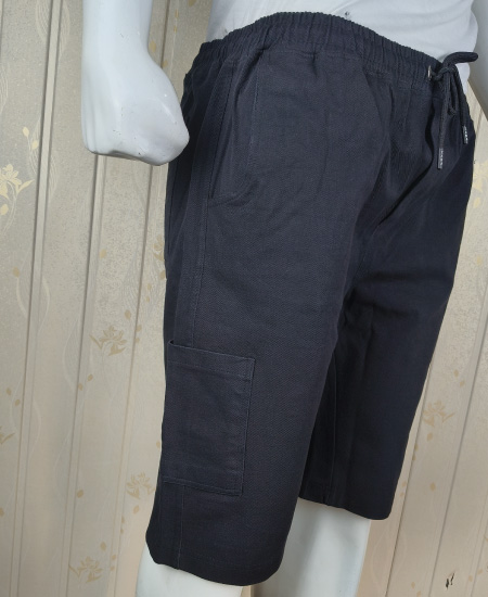 black cotton cargo shorts zara mens 6.jpg