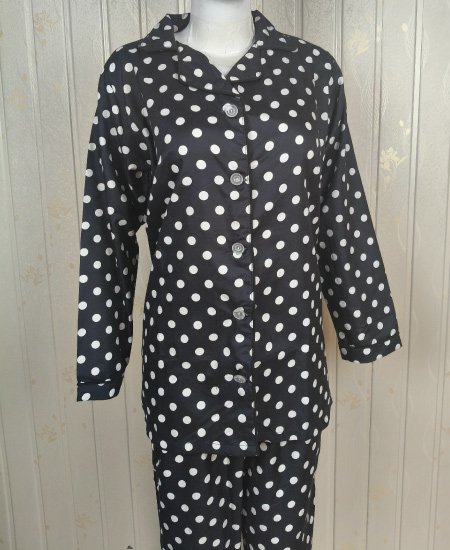black polka dots night suit zara womens 2.jpg
