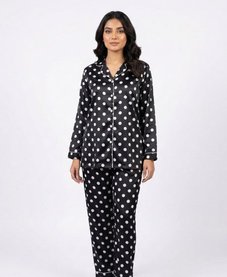 black polka dots night suit zara womens 3 1.jpg