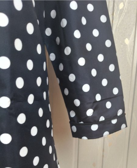 black polka dots night suit zara womens 4.jpg