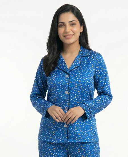 blue multi dots night suit zara womens 2 1.jpg