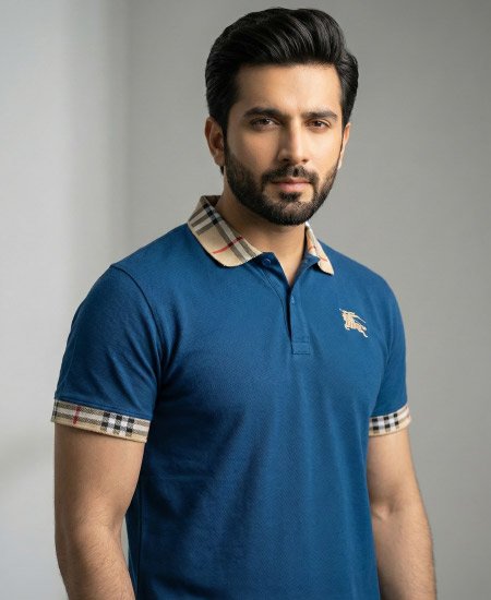 burberry ocean blue polo shirt.jpg