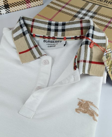 burberry polo shirt snow white 1.jpg