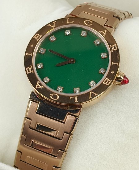 bvlgari watch ref103202 rose gold olive green 6.jpg