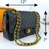 chanel chevron classic black handbag 7.jpg