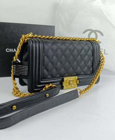 chanel handbags black caviar ladies handbag 1.jpg