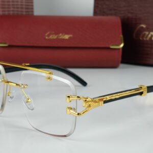 cartier golden black power glasses frame crt52 1.jpg