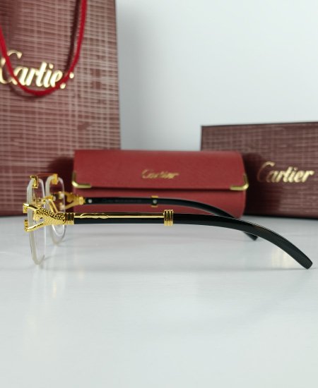 cartier golden black power glasses frame crt52 5.jpg