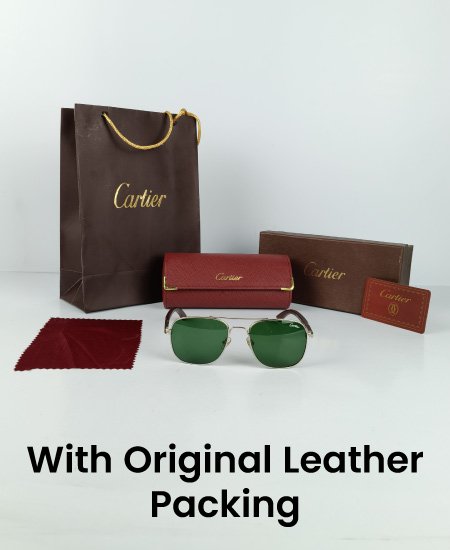 cartier luxury air force sunglasses silver crt27 2.jpg