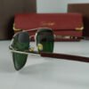 cartier luxury air force sunglasses silver crt27 4.jpg