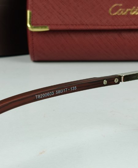 cartier luxury air force sunglasses silver crt27 5.jpg