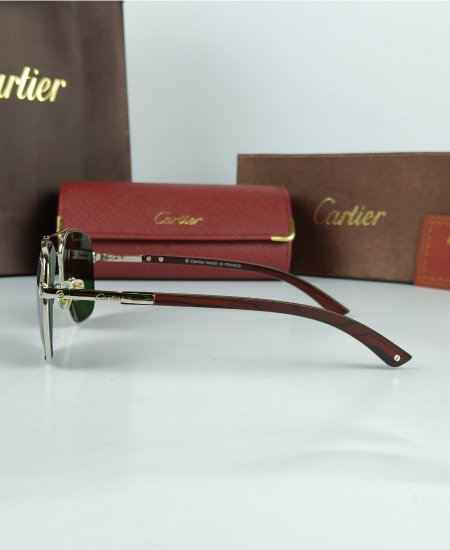 cartier luxury air force sunglasses silver crt27 6.jpg