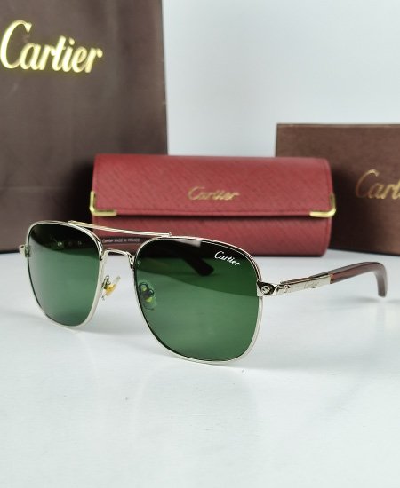 cartier luxury air force sunglasses silver crt27 7.jpg