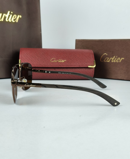 cartier luxury sunglasses copper brown crt08 4.jpg
