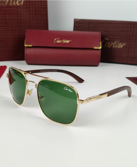 cartier luxury sunglasses golden crt27 1.jpg