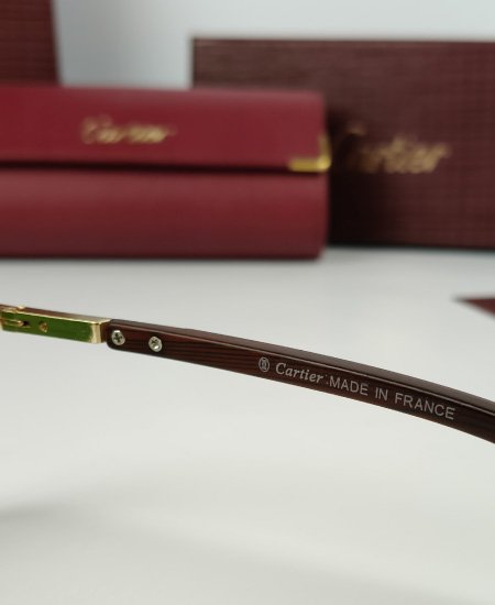 cartier luxury sunglasses golden crt27 4.jpg