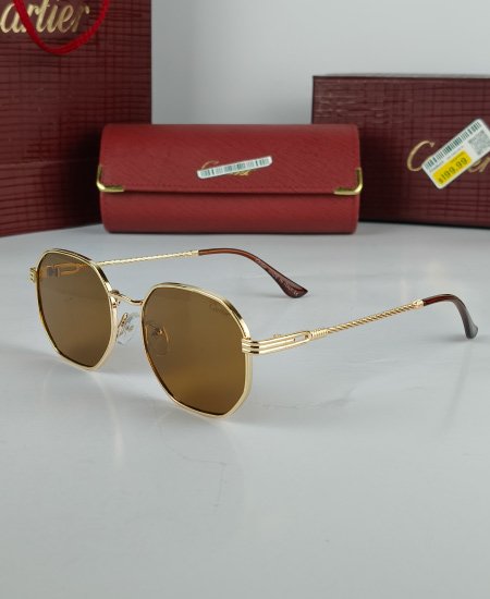 cartier sunglasses retro golden brown crt47 1.jpg