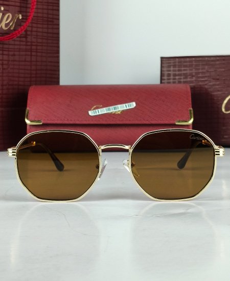 cartier sunglasses retro golden brown crt47 2.jpg