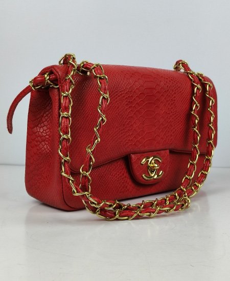 chanel red snake double flap bag 1.jpg