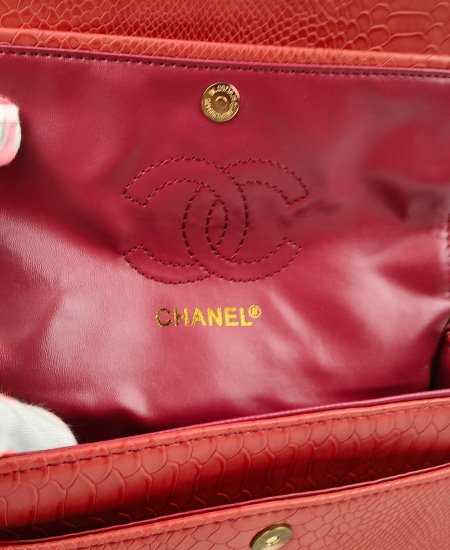 chanel red snake double flap bag 2.jpg