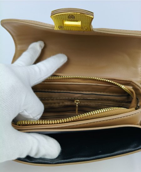 elegant handbag khaki white 4.jpg