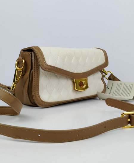 elegant handbag khaki white 5.jpg