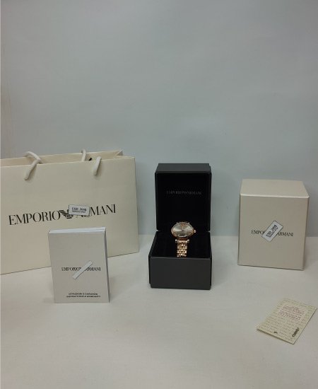 emp armni womens watch gray ar11316 4.jpg