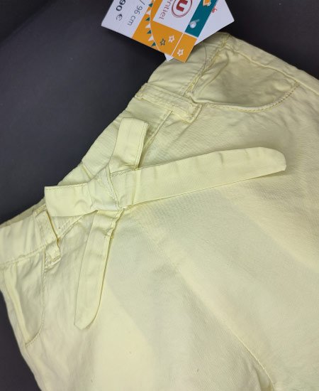 girls denim cotton yellow shorts 4.jpg