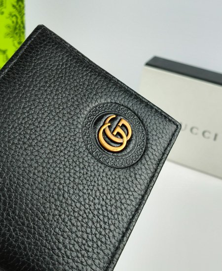 gucci leather mens wallet black gg 3.jpg