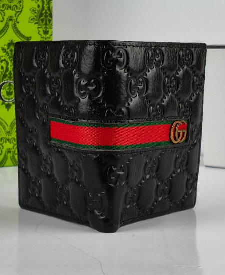 gucci leather mens wallet black gg 936 3.jpg
