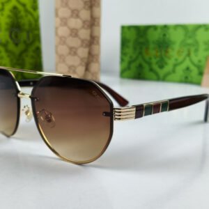 gucci sunglasses golden brown sami round gg22 1.jpg