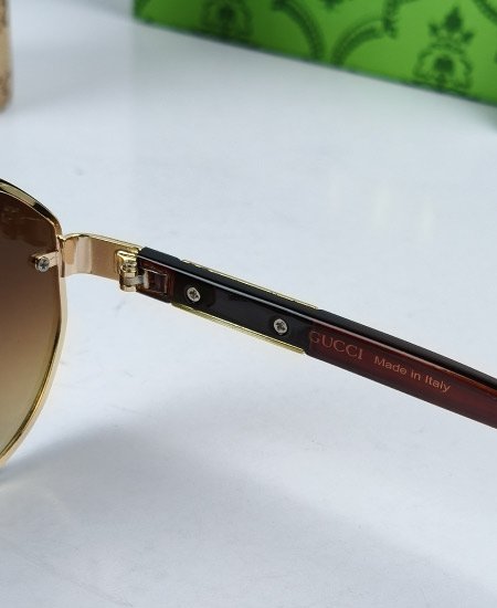gucci sunglasses golden brown sami round gg22 7.jpg
