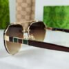 gucci sunglasses golden brown sami round gg22 8.jpg